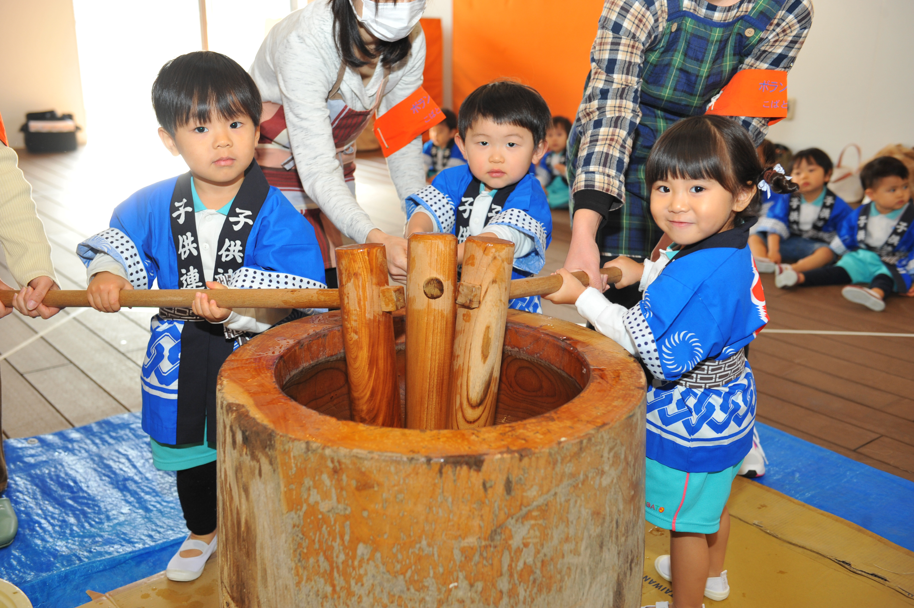 1 2 / 2 _ もちつき | 学校法人 椎名夢学園 | 茨城県牛久市の幼稚園